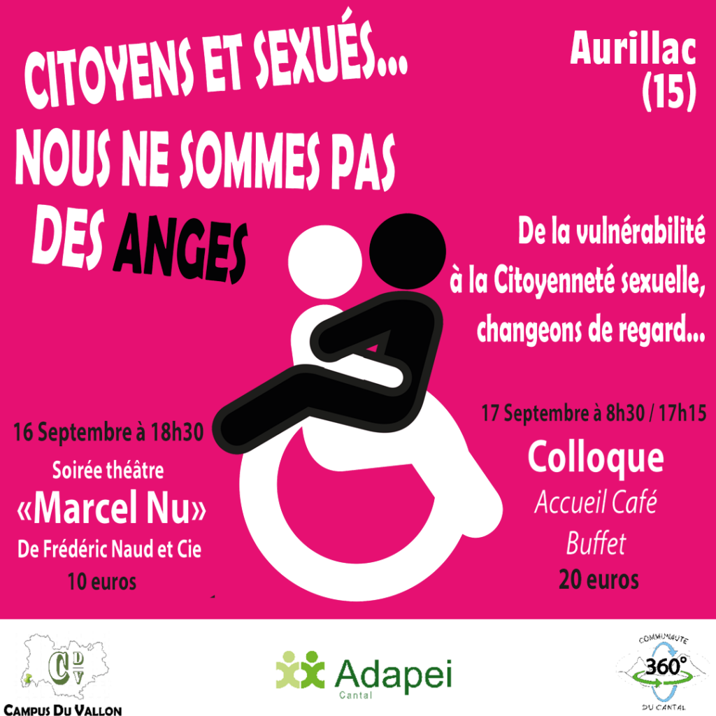 affiche citoyens et sexués, colloque à Aurillac