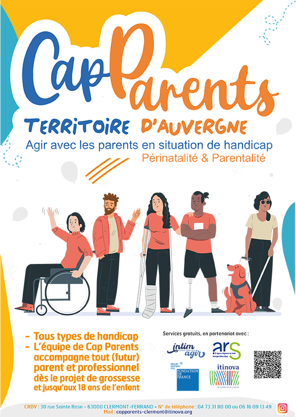 Affiche de Cap Parents Territoire d'Auvergne