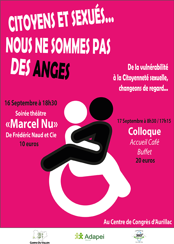 affiche citoyens et sexués, colloque à Aurillac