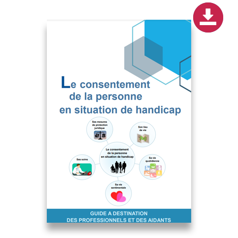 Couverture du guide du Consentement de la personne en situation de handicap