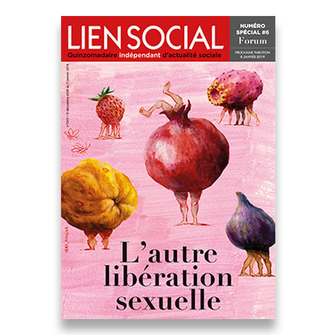 Illustration de la couverture de la revue Lien social