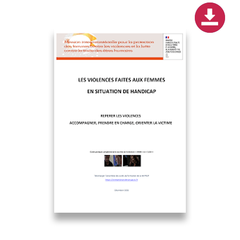 Couverture de les violences faites aux femmes en situation de handicap