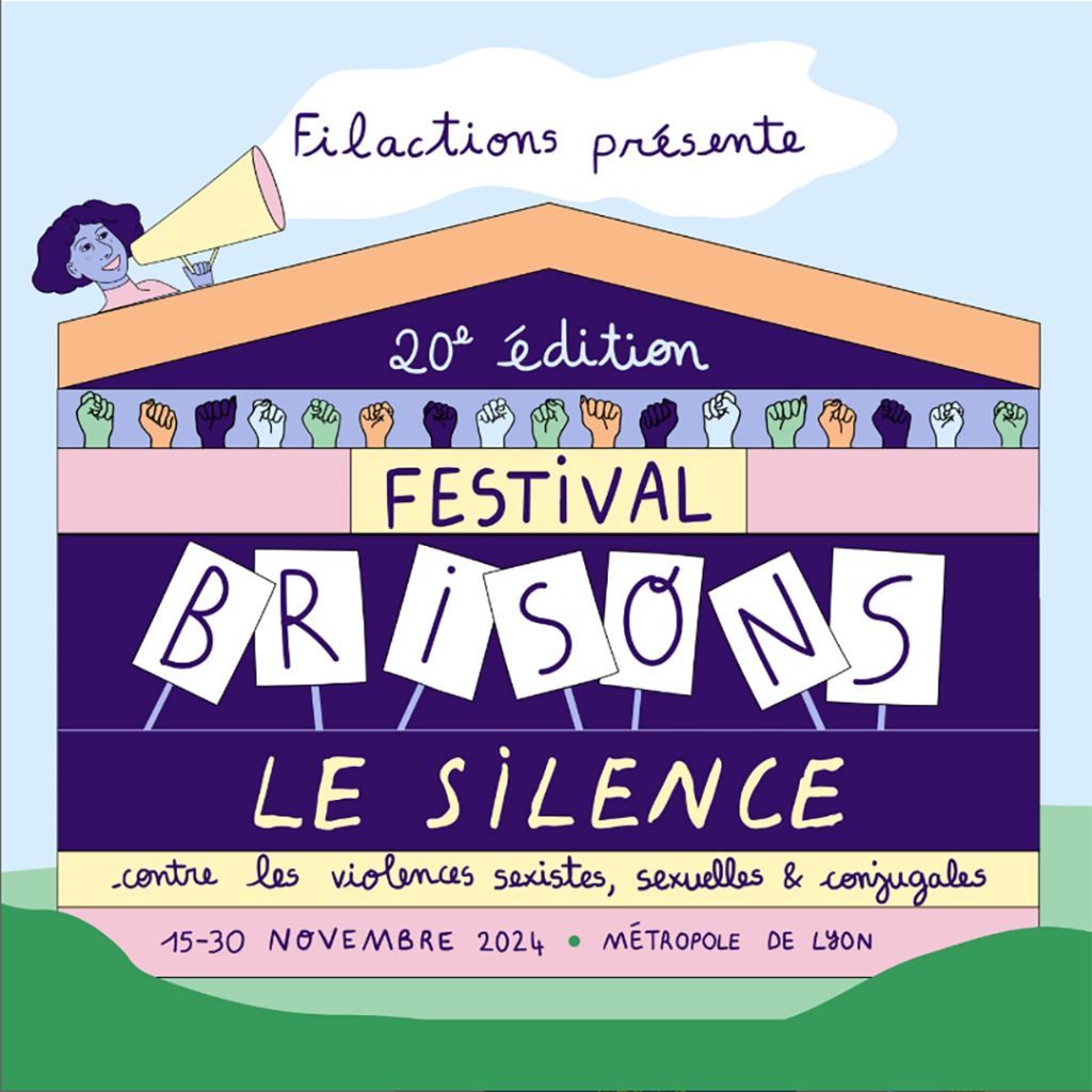 Illustration festival brisons le silence de filactions