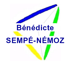 Logo sous forme de triangle de Bénédicte Sempé-Némoz - formatrice