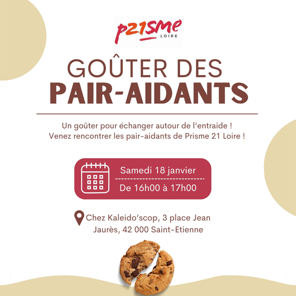 Goûter des pair-aidants à Saint Etienne