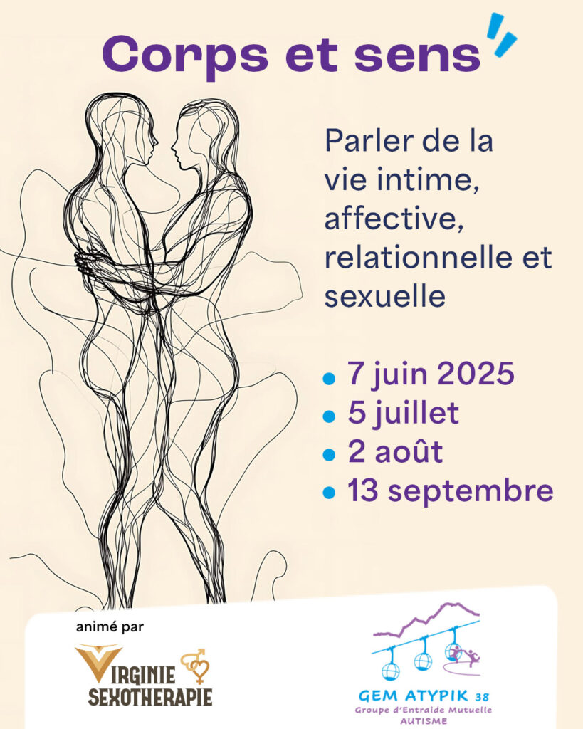 Dessin d'un homme et une femme s'enlaçant symbolisant la vie intime