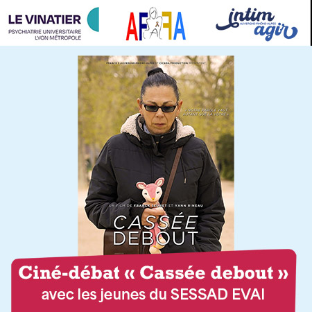 Affiche du film documentaire "Cassée debout"