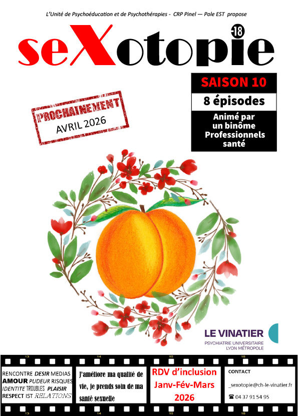 Sexotopie : illustration d'un abricot entouré de fleurs