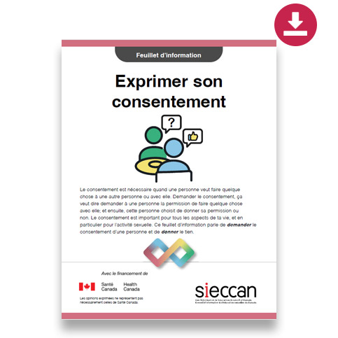 Brochure Exprimer son consentement