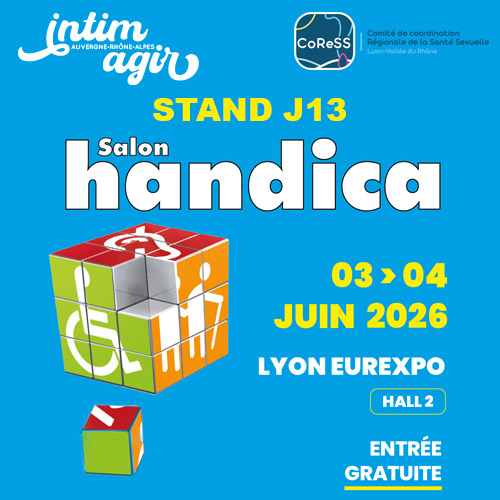 Affiche du salon Handica à Eurexpo (69)