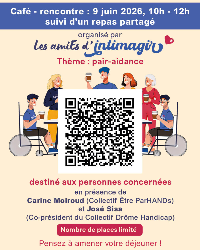 flyer du 2ème café rencontre sur la pair aidance