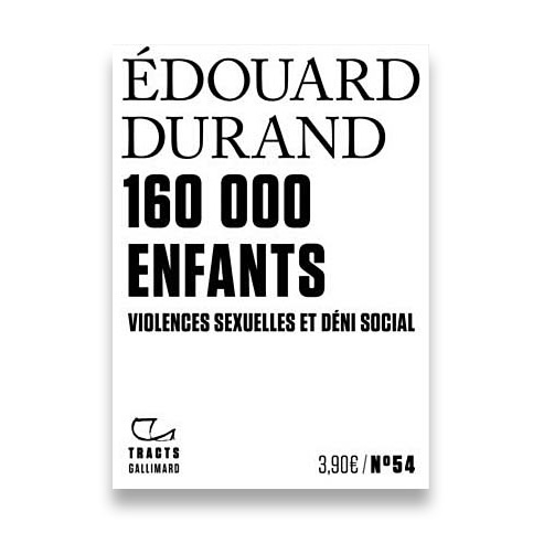 Couverture du livre d'Edouard Durand sur les violences sexuelles