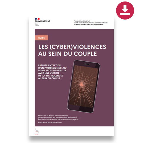 Illustration d'un téléphone cassé pour symboliser les cyberviolences