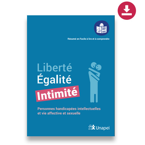 Illustration 2 personnages s'enlaçant. Liberté, égalité, intimité