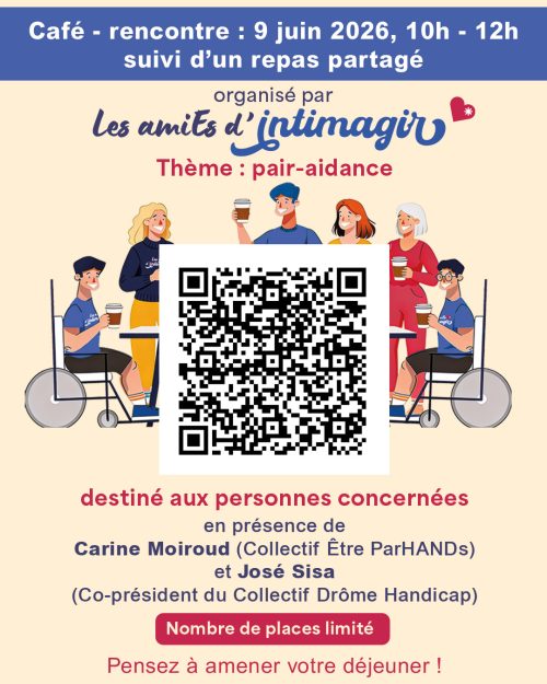 flyer du 2ème café rencontre sur la pair aidance