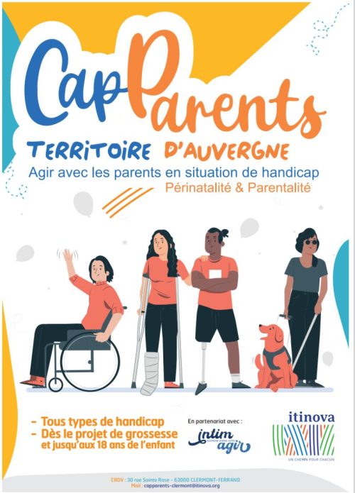 Illustration personnes en situation de handicap, parentalité