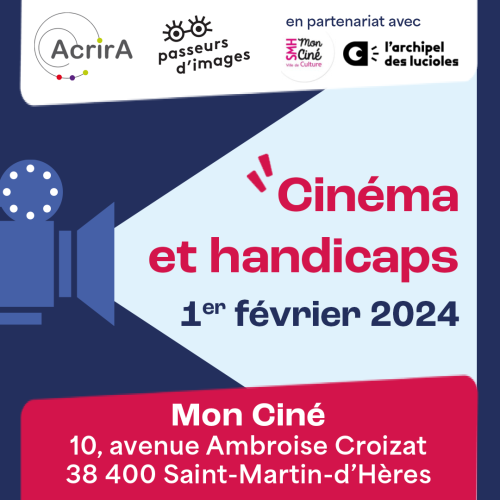Illustration Formation cinéma et handicaps en Isère
