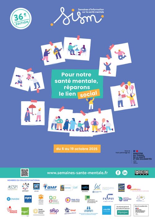 Affiche de la semaine d'information sur la santé mentale